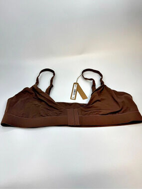 SKIMS Fits Everybody Adapti Triangle Bralette Brown 3X NWT